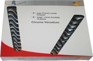 Chave Luneta 12pcs Cx-MHT-59559