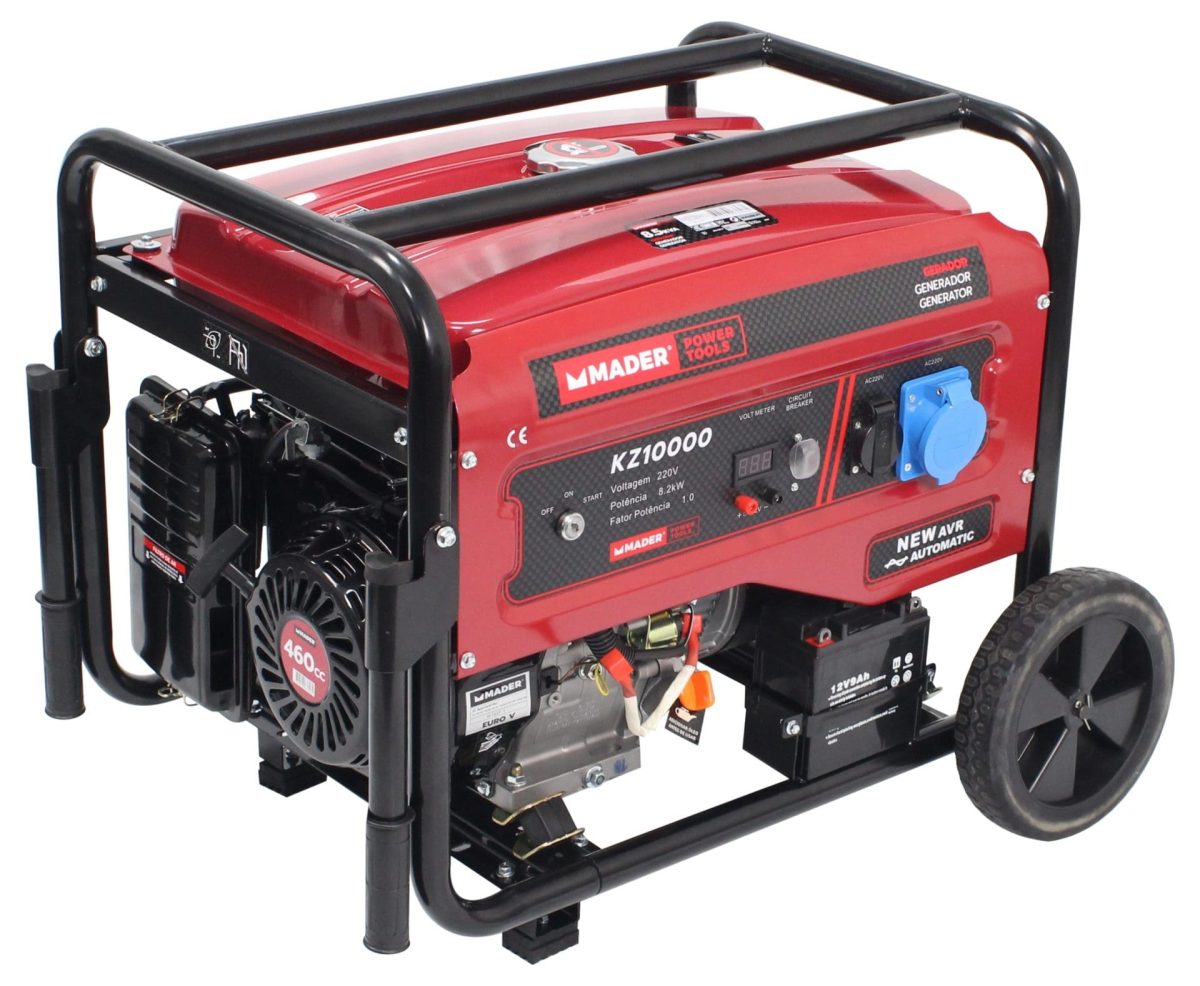 Gerador Monofásico com Rodas, 8.5Kva-MPT-63606