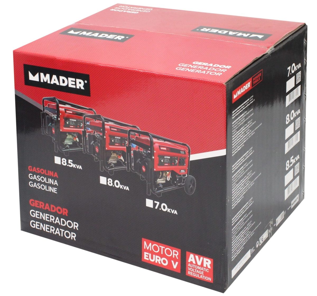 Gerador Monofásico com Rodas, 8.5Kva-MPT-63606