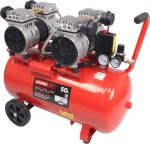 Compressor de Ar 4 Cabeças Silencioso 50L 4.0HP Sem Óleo