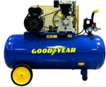 Compressor de Correias Goodyear 100L 10 Bares 3 CV