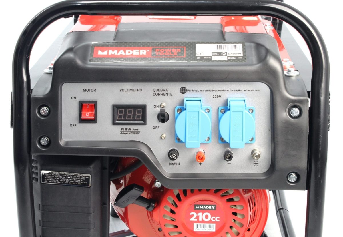 Gerador Mader 3.0Kva, AVR C/Rodas