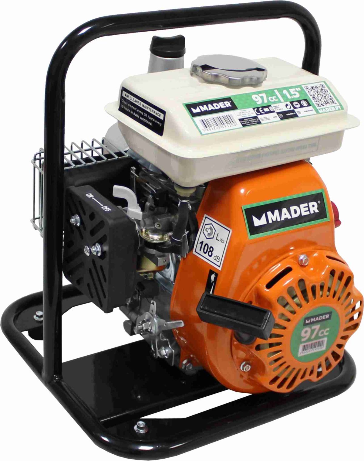 Motobomba Mader 2.8hp-1,5" 4T-MGD-49520