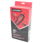 Carregador de Baterias Inteligente, 10A, 12V - MADER